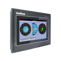 7 pouces HMI 16 creusent des rigoles PT100 l'analogue combiné mini USB de PLC HMI 16AI 8AO