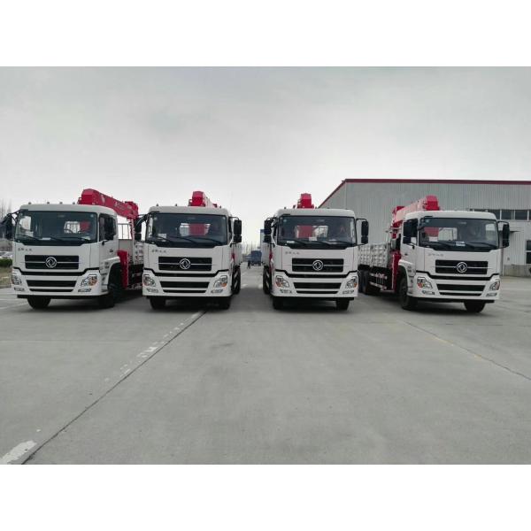 4X2 Truck Mounted Boom Crane , Trailer Mounted Crane 4700mm Wheelbase