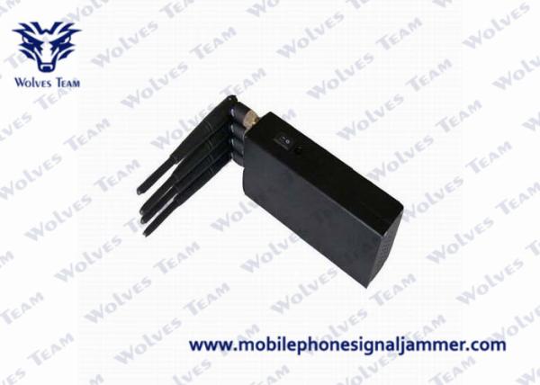 Compact Structure Mobile Phone Signal Blocker Jamming Range 5 - 30m CDMA GSM DCS PHS 3G