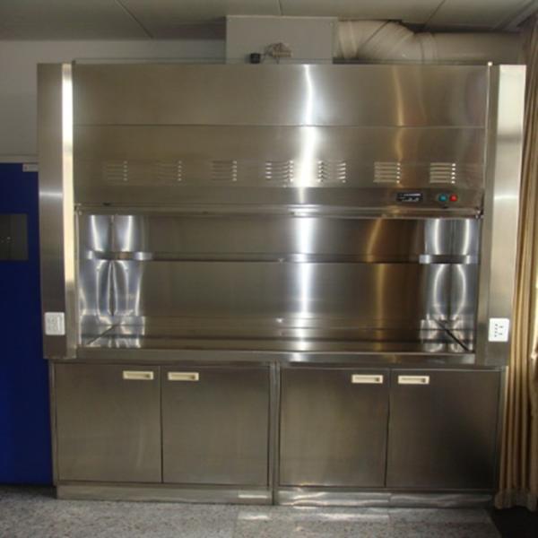 Exaustão comercial Hood Lightweight Chemical Resistant do laboratório 220V