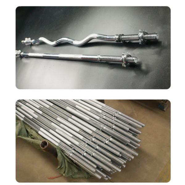 Gym Equipment Solid Steel Olympic Barbell Bar 1.2m Length