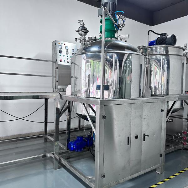do misturador cosmético do emulsivo de 220V 380V sistema alto 5000L do vácuo da segurança