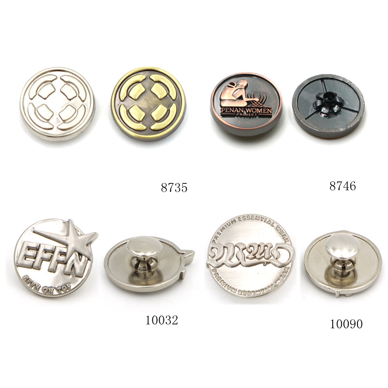 Trendy Mushroom Head Rivet Luxury Metal Rivet Stud For Leather Bags Belts Shoes