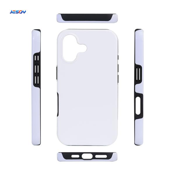 Lightweight Sublimation Phone Case White iPhone 16 Pro Max Covers Shockproof