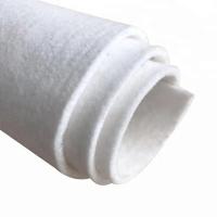 Width 4M Permeability 300g PET Nonwoven Geotextile Fabric Drainage Separation Reinforcement Soft Soil
