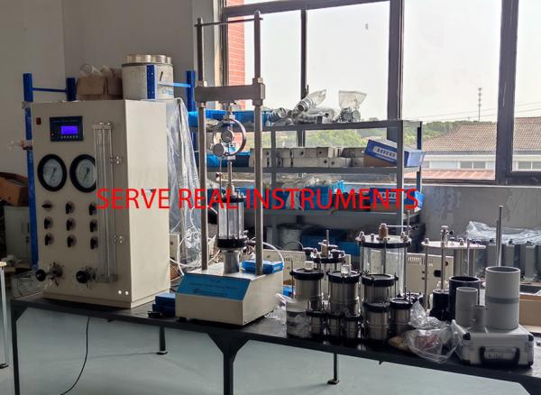 Geotechnical Test Equipment 30kn Automatic Triaxial Testing Machine