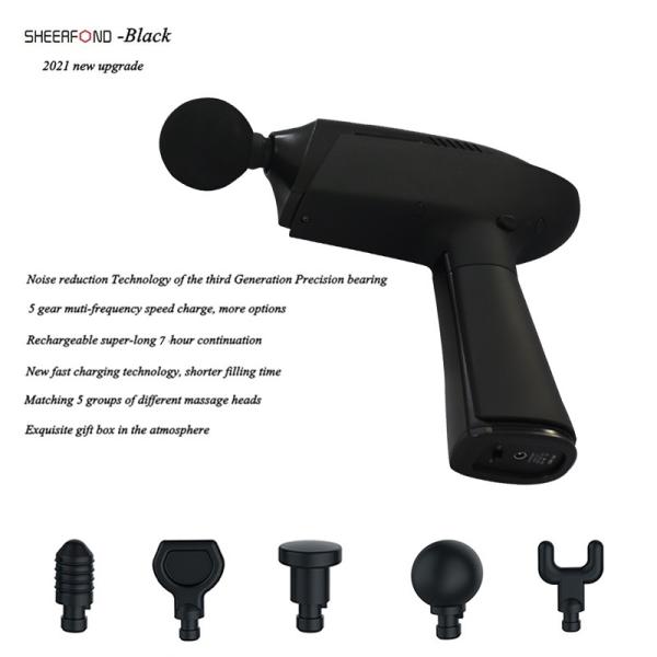 45db Noise Handheld Deep Tissue Massager , Electric Muscle Massage Gun ODM OEM