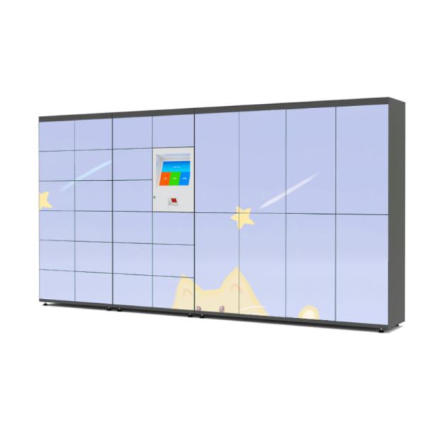 15タッチ画面のスマートな洗濯のロッカーCRSの無接触のカード読取り装置