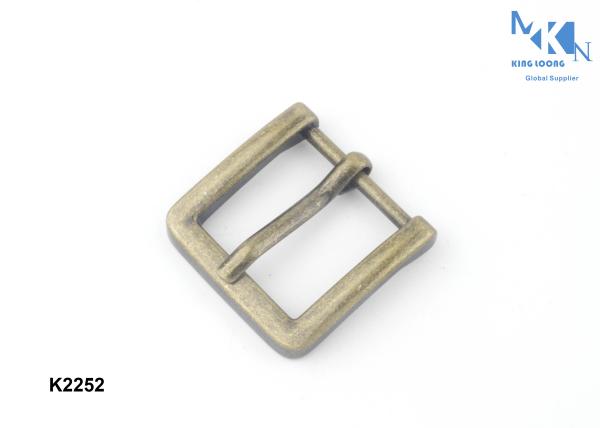 Belt / Shoe Strap Buckles Antique Brass Hanging Plating Strap Heal Bar Buckle