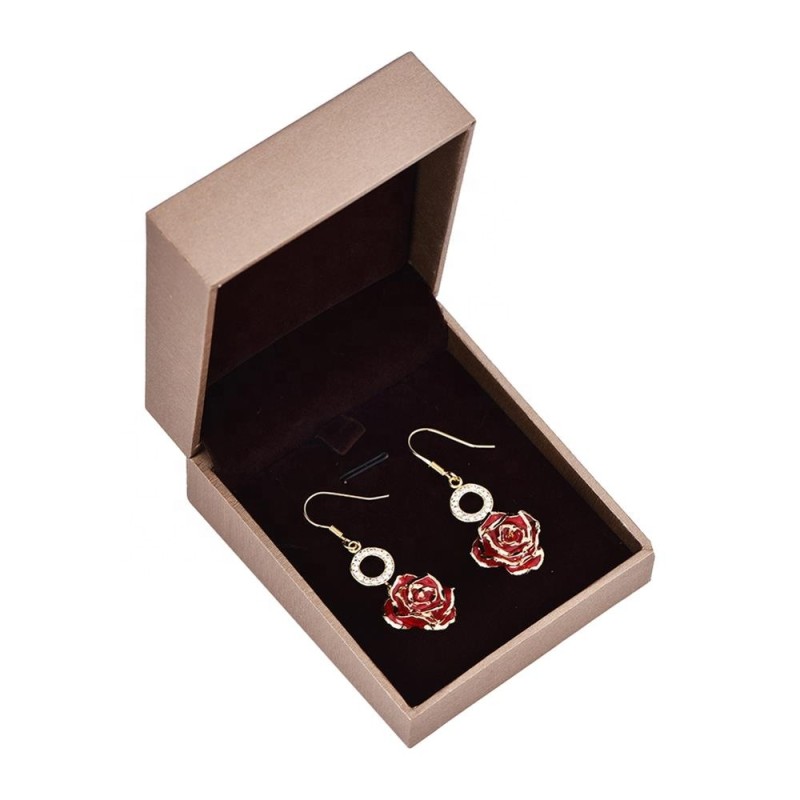 24k Gold Plated Rose Earrings Gifts for Girlfriend Holiday Preserved Flowers Wholesale Fashion Earrings