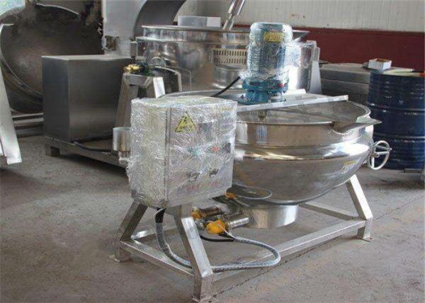 Sanitary Stainless Steel Jacketed Kettle Cooking Pot Heating Transfer Oil