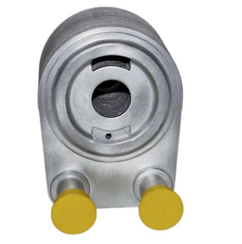 Aluminium Material Land Rover Spare Parts Front Engine Oil Cooler 4526544