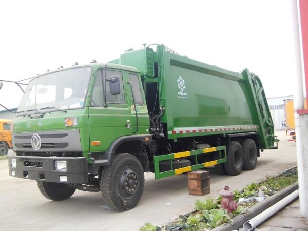 Recuse o caminhão Dongfeng caminhões residenciais da coleção de recusa de 16cbm 6 x 4 do compressor do lixo