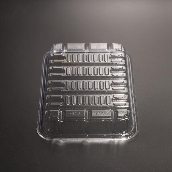 Plastic PET Food Tray Bpa Free Eco Friendly Vegetable Packing Tray For Food