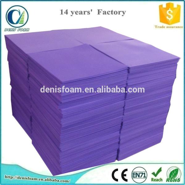 A espuma reciclável do ofício cobre ECO 1000x2000mm amigável para o traje e o DIY