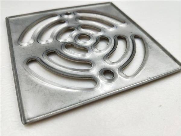 Metal de aço inoxidável que forma a espessura do hardware 0.5mm do dreno do assoalho/chuveiro de Diesbrass