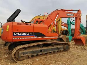 1.28m3 a cubeta DH225-7 de 22 toneladas usou a máquina escavadora de Doosan