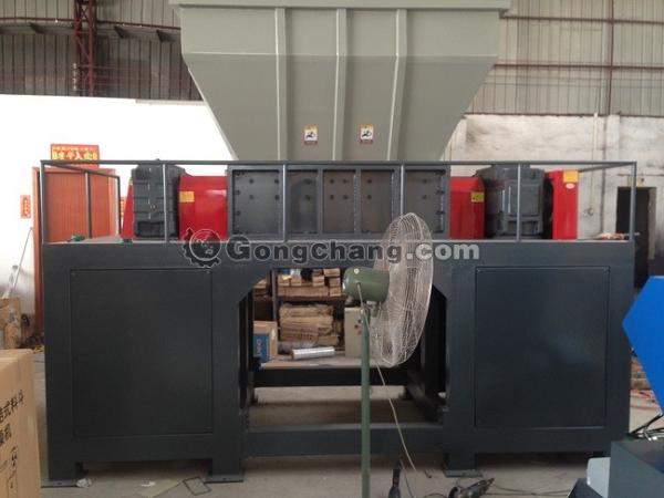 Customizable two shaft shredder machine double shaft hard drive shredder scredder machine