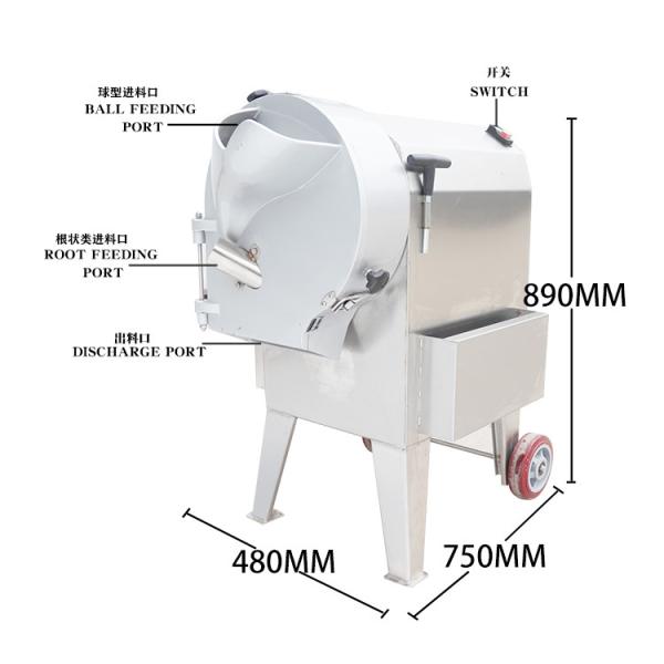 (Hot Offer) Frozen Food Factory Commercial Cutter Root Vegetable And Cutting Machine/mango Fruit Dice Machine