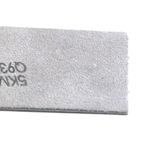 Printing 5mm Leather Patches For Clothes Jeans shoes Gray Color