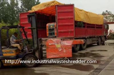 A sucata durável que esmaga a máquina, fraca/empacotou o tipo tecido que recicla a máquina