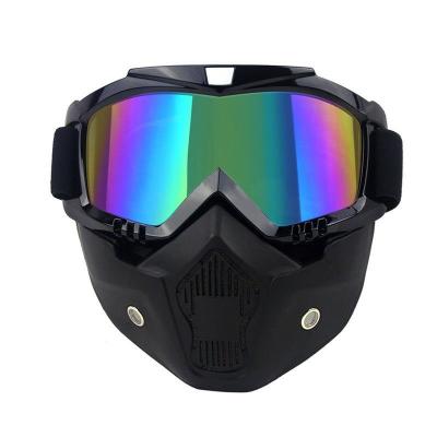 Os óculos de proteção da motocicleta do quadro de TPU Windproof para a competição de ATV