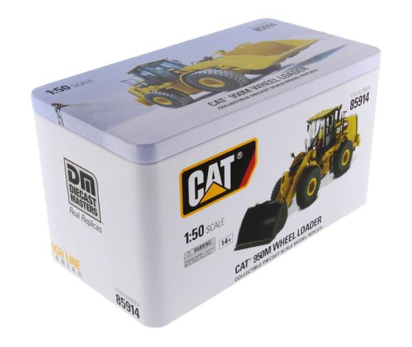 Diecast Masters DM CAT 950M Cargador de Ruedas 1:50 Escala Modelo de Ingeniería Diecast 85914