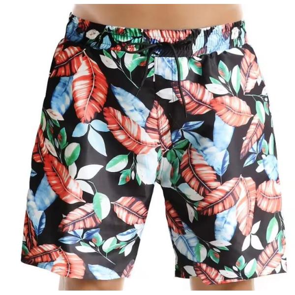 Digital Print Quick Dry Mens Swimming Trunks