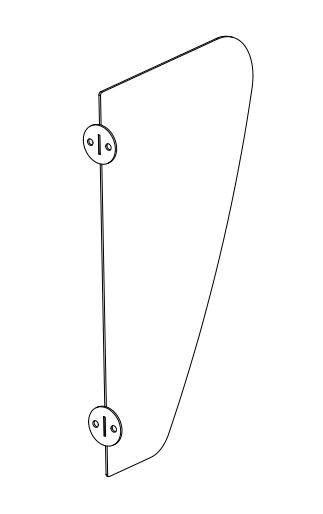 Factory Stainless Steel Wall-Mounted Urinal Partition, Men's Urinal Privacy Screen Waterproof Baffle, Toilet Protection Divider for Schools kindergartens Shopping