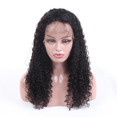 Genuine 100 Percent Human Hair Lace Wigs Jerry Curl No Synthetic Hair