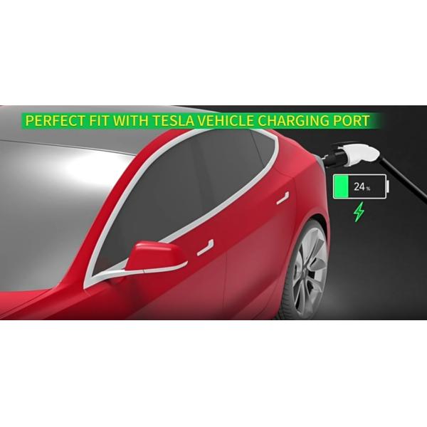 J1772 к Tesla AC зарядное устройство адаптер 80A 240V AC