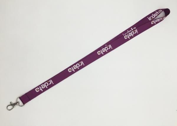 Custom sublimated  polyester lanyards with different letters with lobster clips