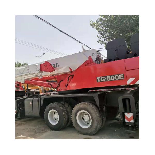 Used US Made Grove GMK5100 GMK3055 TM1500 150T 100T 55T Truck Crane with Nissan Engine