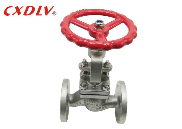 A haste de aumentação da roda PN10~PN40 manual flangeou válvula de globo
