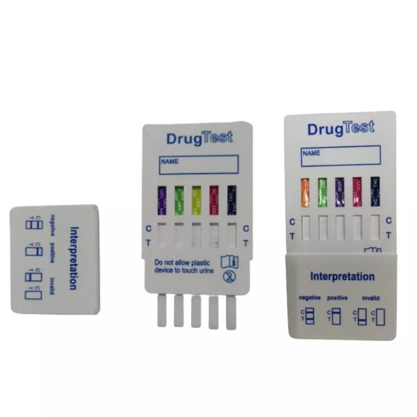 Drugtest Card IVD Test Strip Multi Drug Abuse Test Rapid Urine Multi Panel Drug Test Card