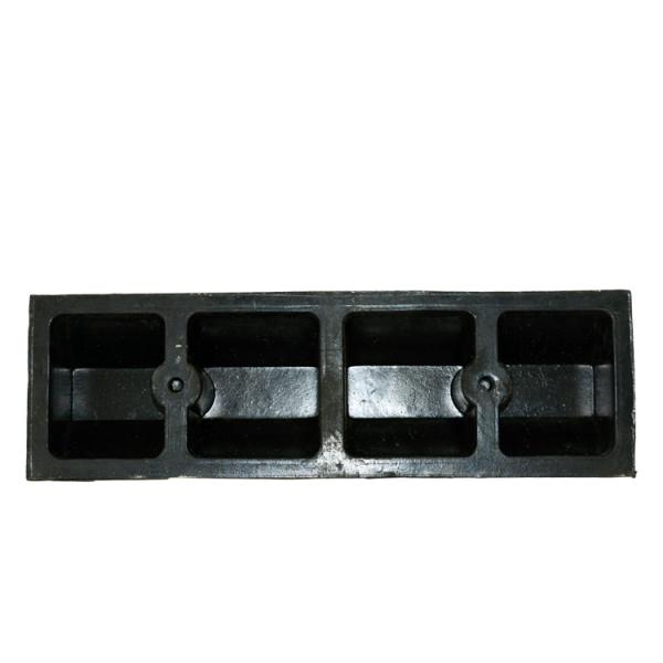 Double Side Yellow Reflector Durable Truck Wheel Stopper