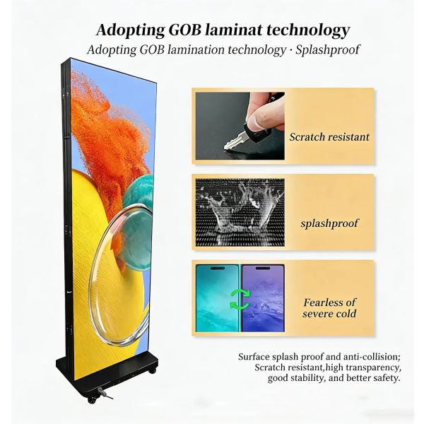 P2.5 LED Poster Screen Advertising All-in-one Machine Led Screen Custom Led Display