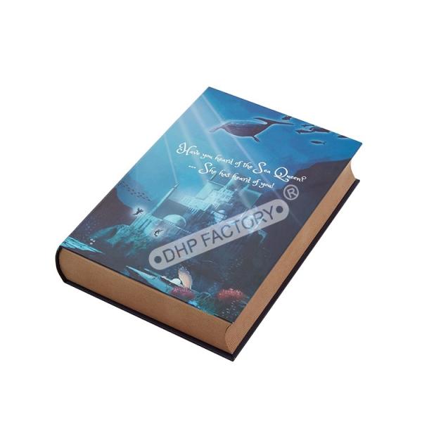 Customizable Blue Decorative Home Books For Classy Luxury Packaging