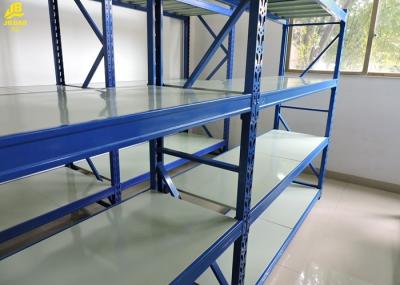Meduim Duty Supermarket Storage Racks 500KG/ Layer Payload Blue Columns