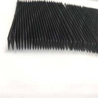 Noir Retraçable Polyester Plissé Mesh Plissé Écran d'insecte Relogement Réseau Pour Fenêtre Et Porte