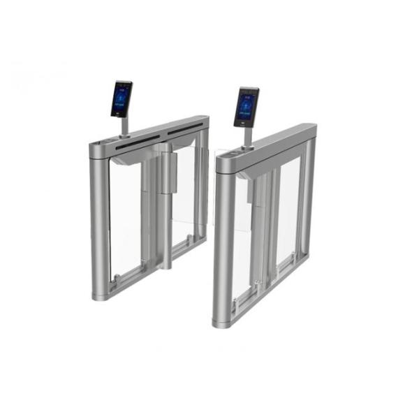 Stainless Steel Automatic Gate Barrier Walkways Supermarket Entrance Turnstile