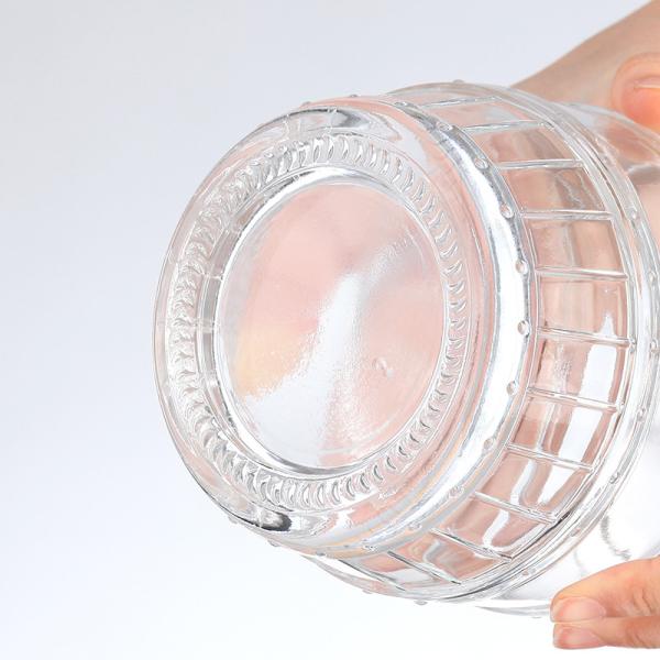 Clear Glass Large Round Bottles 500ml 1000ml 1500ml for Wine Whiskey Vodka Industrial