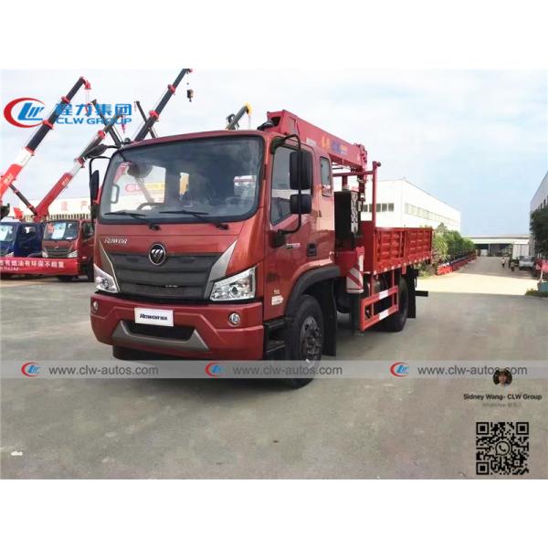 Foton Rowor 4x2 5 до тележка заграждения 7 тонн гидравлическая телескопичная установила кран