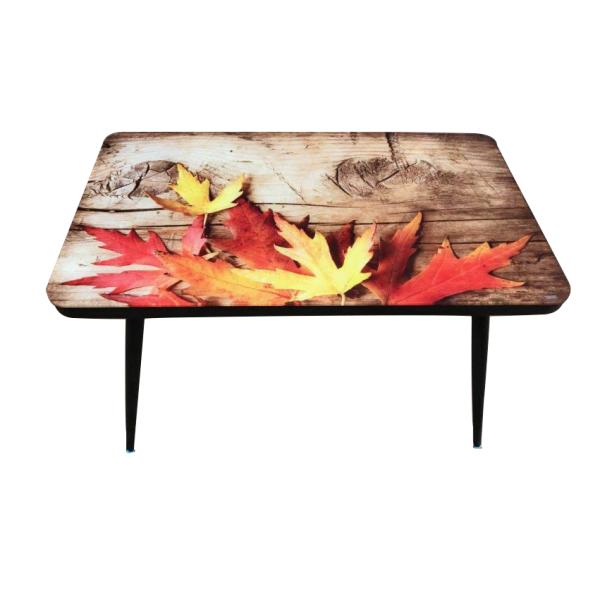 Metal Leg Rectangle 21kgs 0.1m3 Modern Glass Top Dining Table