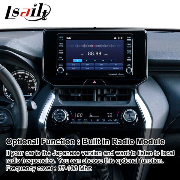 Lsailt Android Navigation Multimedia Video Interface for 2020-Present Toyota Venza Harrier