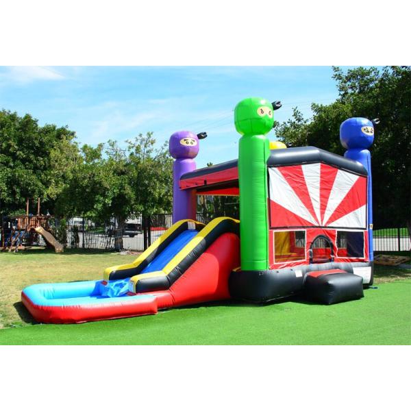 Inflatable Pvc Jumping House Bouncy Water Slide 26x13x15ft