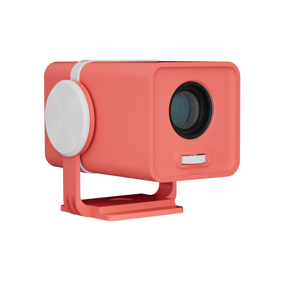Mini Portable Smart Home Projector Dual‑Band WiFi 6 180° Adjustable Angle