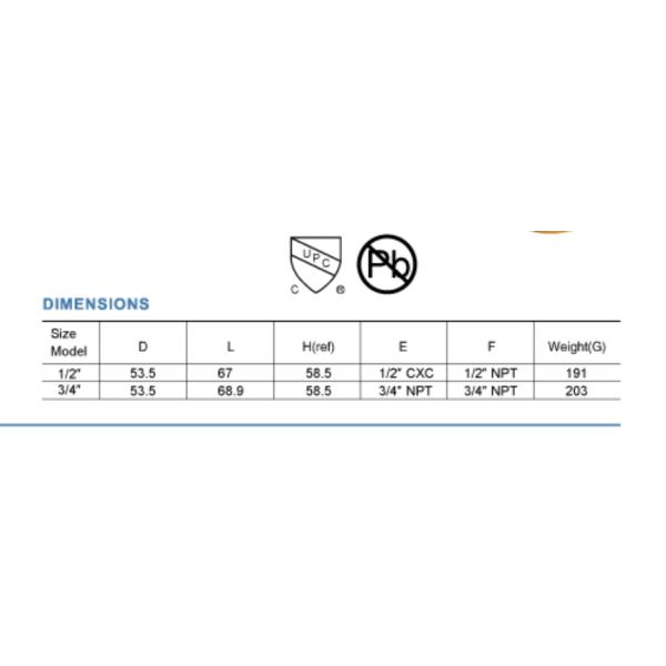 Tuyaux de bible soupapes en laiton bibcock robinet en laiton 1/2 pouce 3/4 pouce NPT bras robinet de jardin bibcock