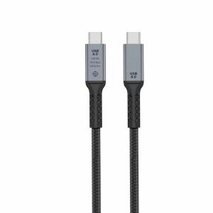 USB 4.0 Tipo-C para Tipo-C Cable Ultra Carregamento Rápido 0,5m 1m 2m compriment