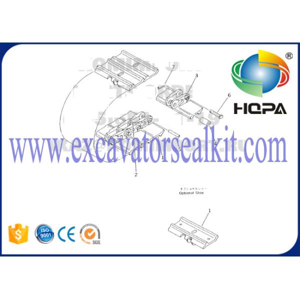 КОМАТСУ ПК30-7 завершило части следа экскаватора связи/Ундеркарриаге следа